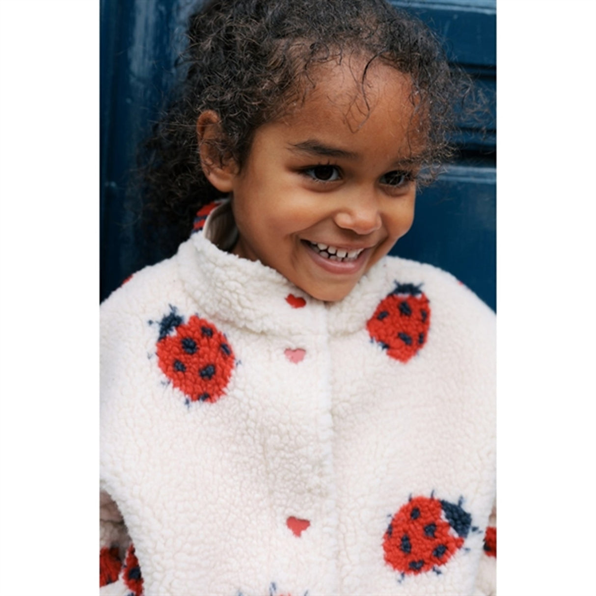 Konges Sløjd Ladybug Sand Jody Teddy Jacket 2