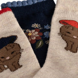 Konges Sløjd Cat/Flower 2-Pack Lapis Socks 3