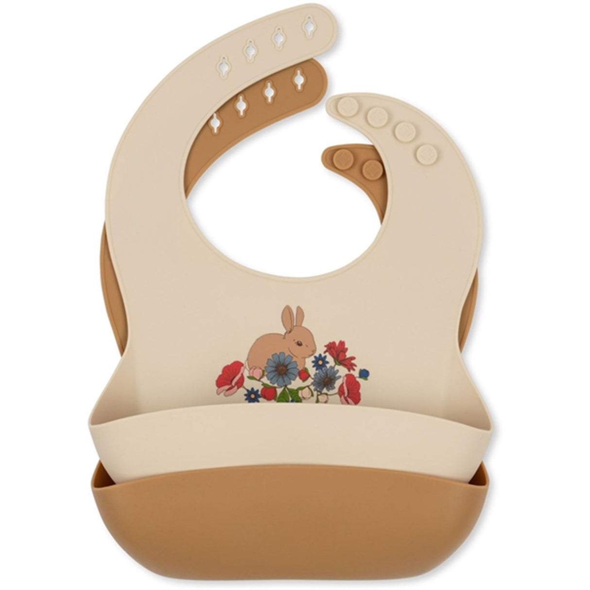 Konges Sløjd Bunny Tokki 2-Pack Bib Silicone