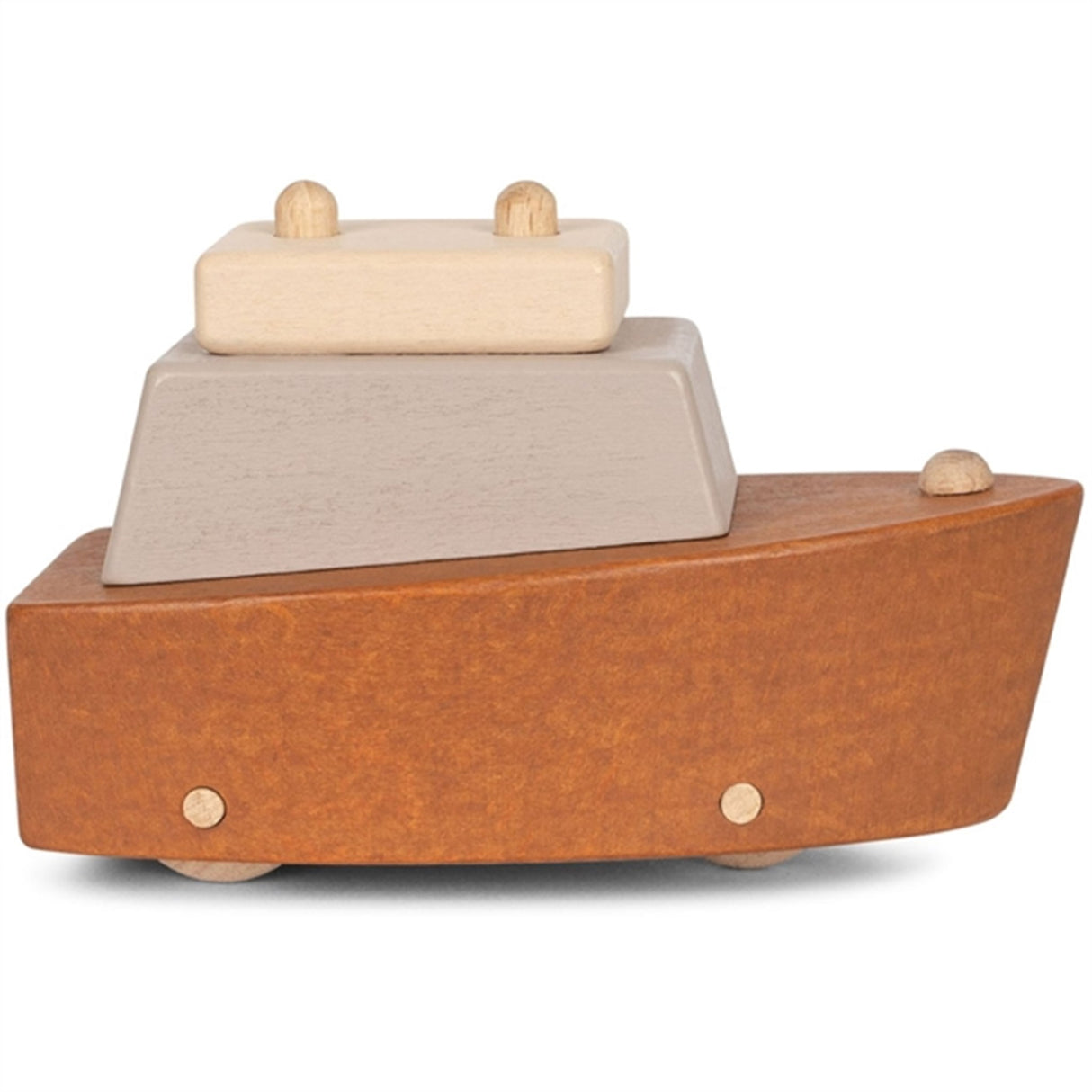 Konges Sløjd Winter Moss Wooden Boats 2-pack