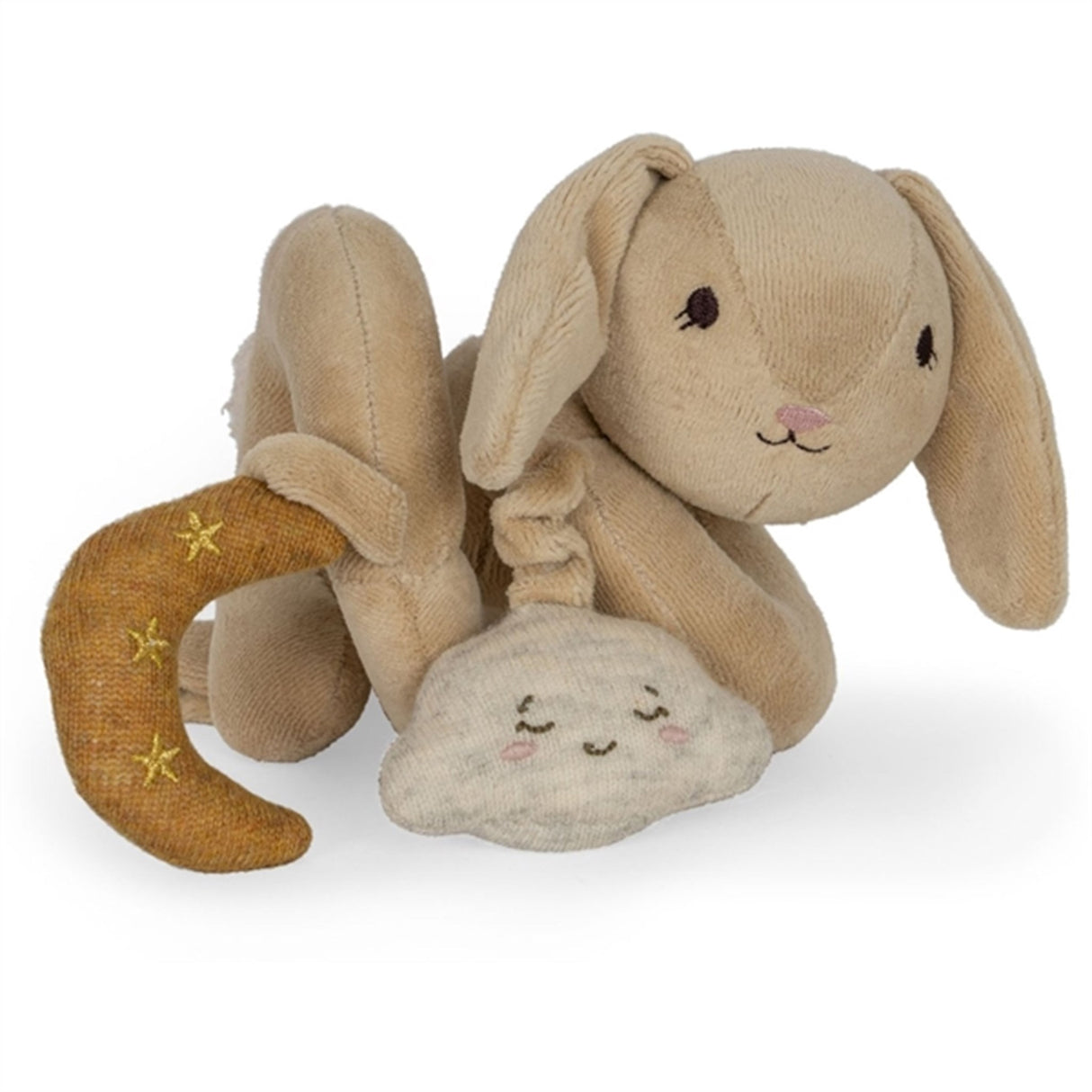 Konges Sløjd Beige Activity Spiral Bunny