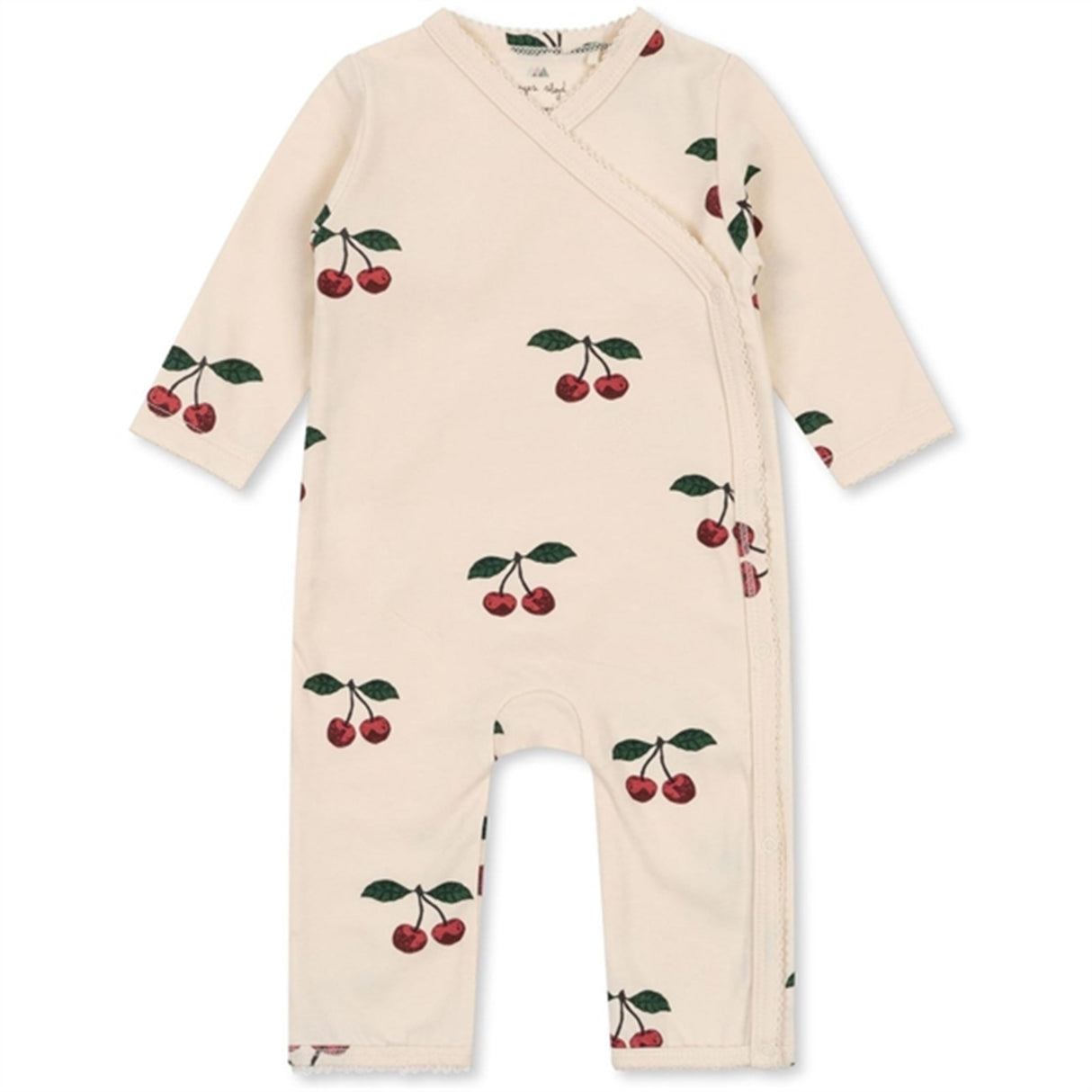 Konges Sløjd Ma Grande Cerise Basic Newborn Onesie