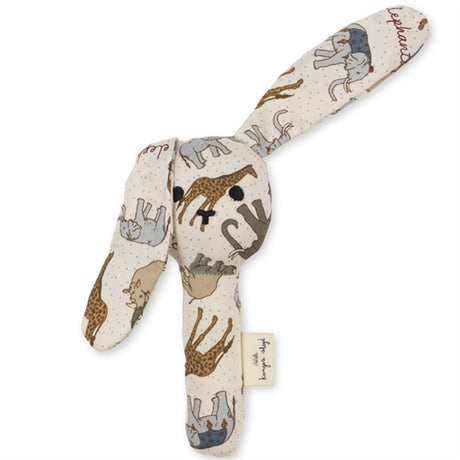 Konges Sløjd Elephantastic Bunny Hand Rattle