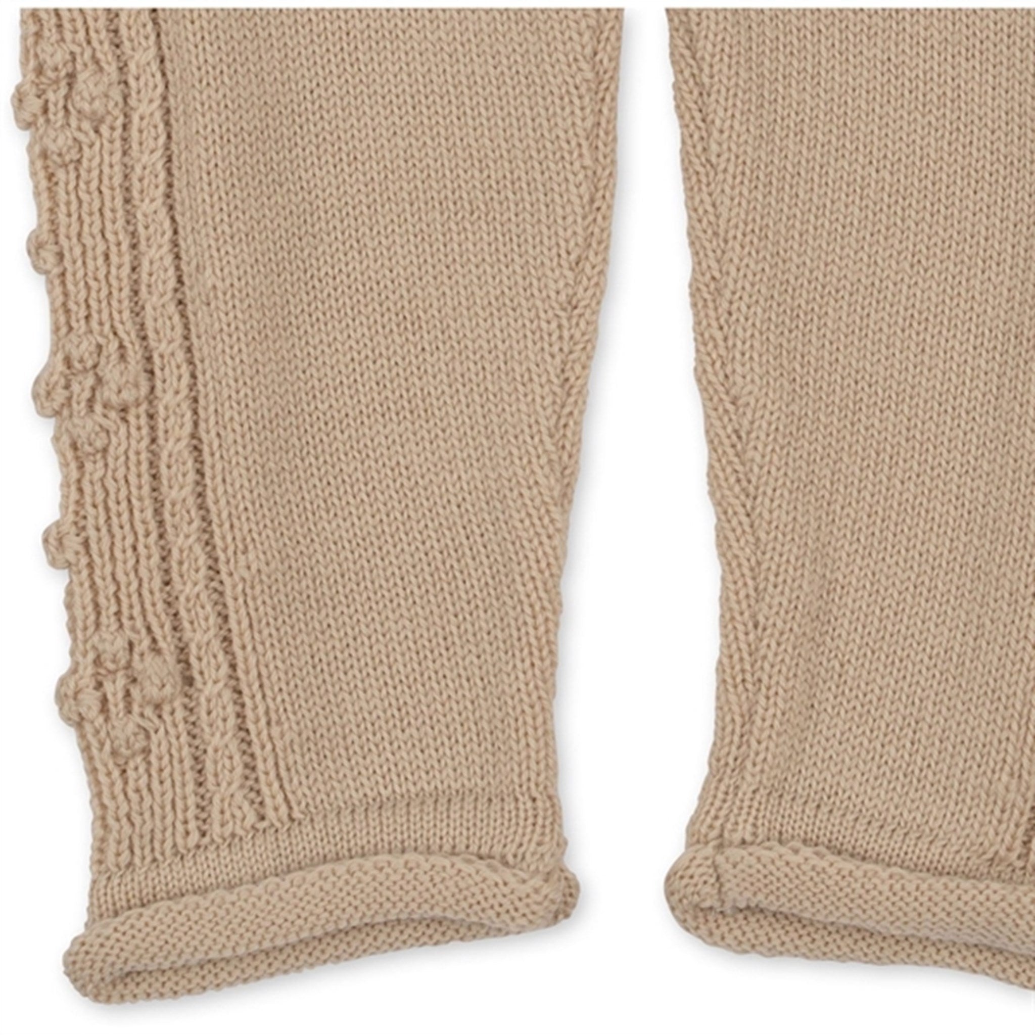 Konges Sløjd Almond Milk Cabby Knit Wool Pants 6