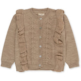 Konges Sløjd Moonlight Fiol Frill Cardigan