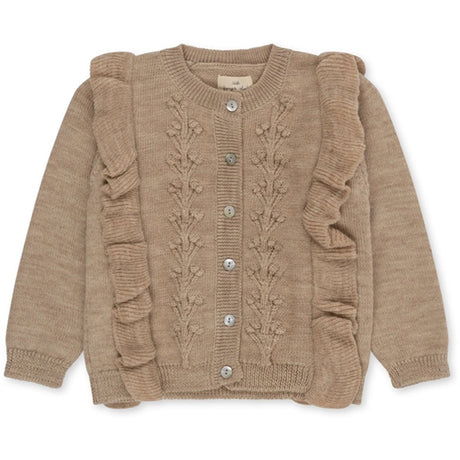 Konges Sløjd Moonlight Fiol Frill Cardigan