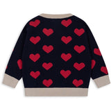 Konges Sløjd Navy Heart Lapis Knit Blouse 3