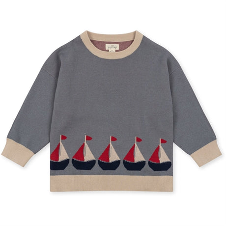 Konges Sløjd Sail Away Lapis Knit Blouse