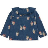 Konges Sløjd Kitty Bow Magot Denim Shirt 7