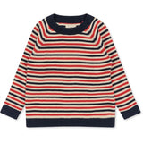 Konges Sløjd Navy Stripe Meo Knitted Blouse