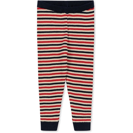 Konges Sløjd Navy Stripe Meo Knitted Pants