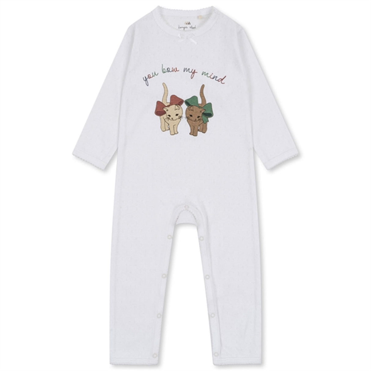 Konges Sløjd Bow Kitty Minnie Onesie