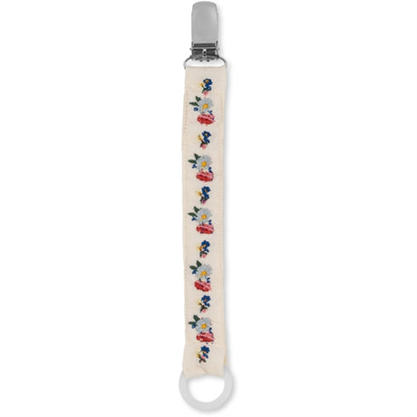 Konges Sløjd Blossom Blue Pacifier Strap Vintage