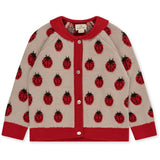 Konges Sløjd Ladybug Belou Knit Wool Cardigan