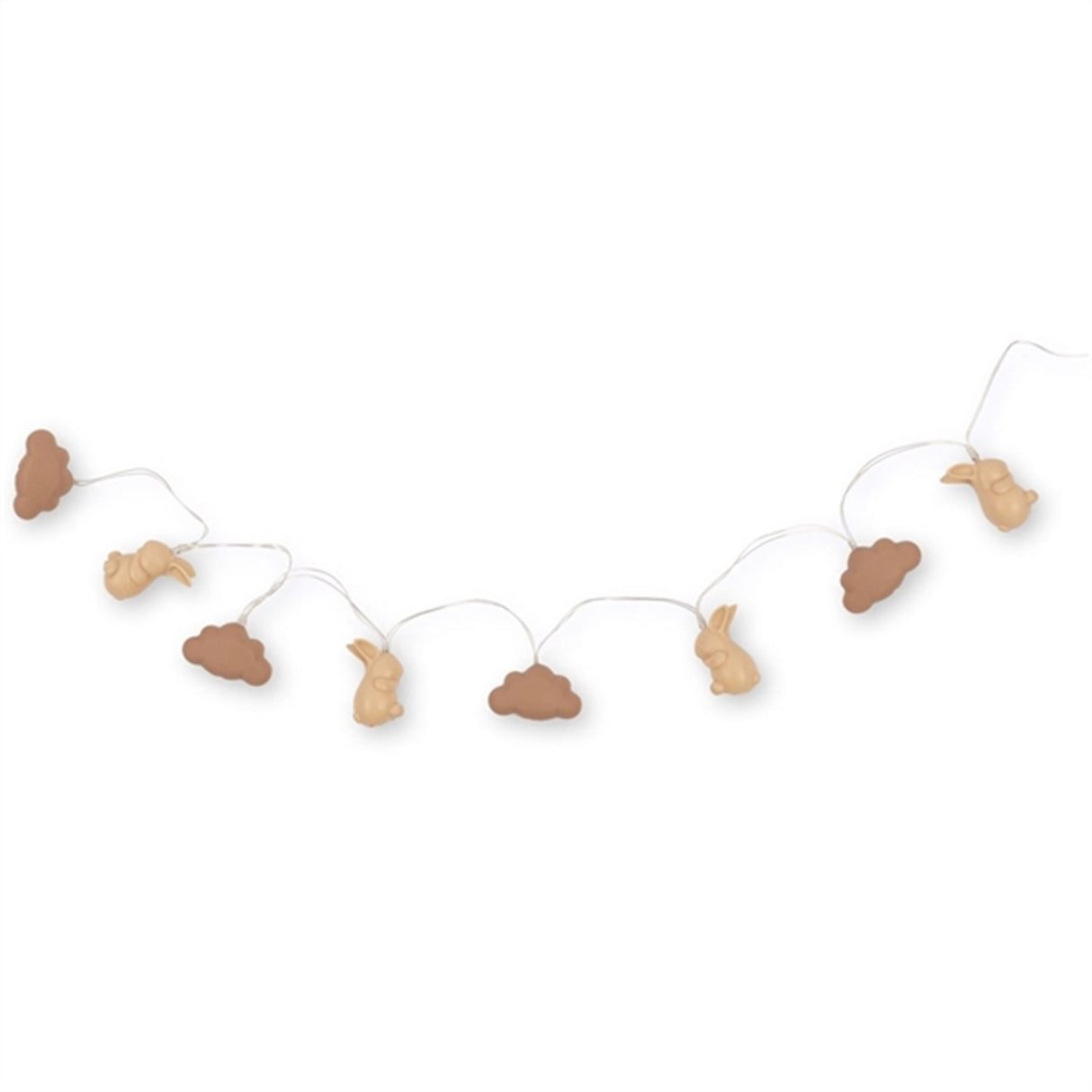 Konges Sløjd Shell/Blush Light Chain Bunny and Cloud