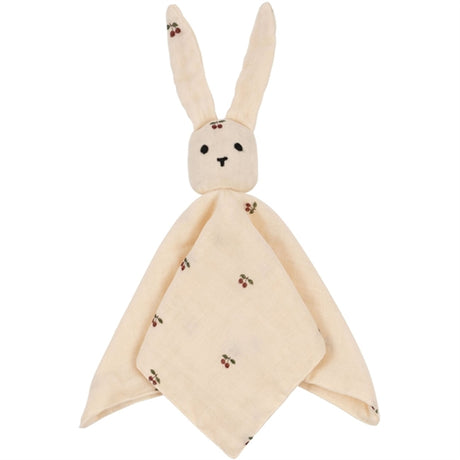 Konges Sløjd Cherry Sleepy Rabbit Cuddle Cloth