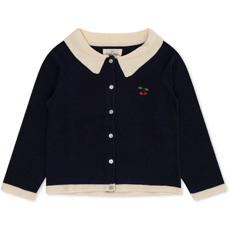 Konges Sløjd Navy Venton Knit Cardigan