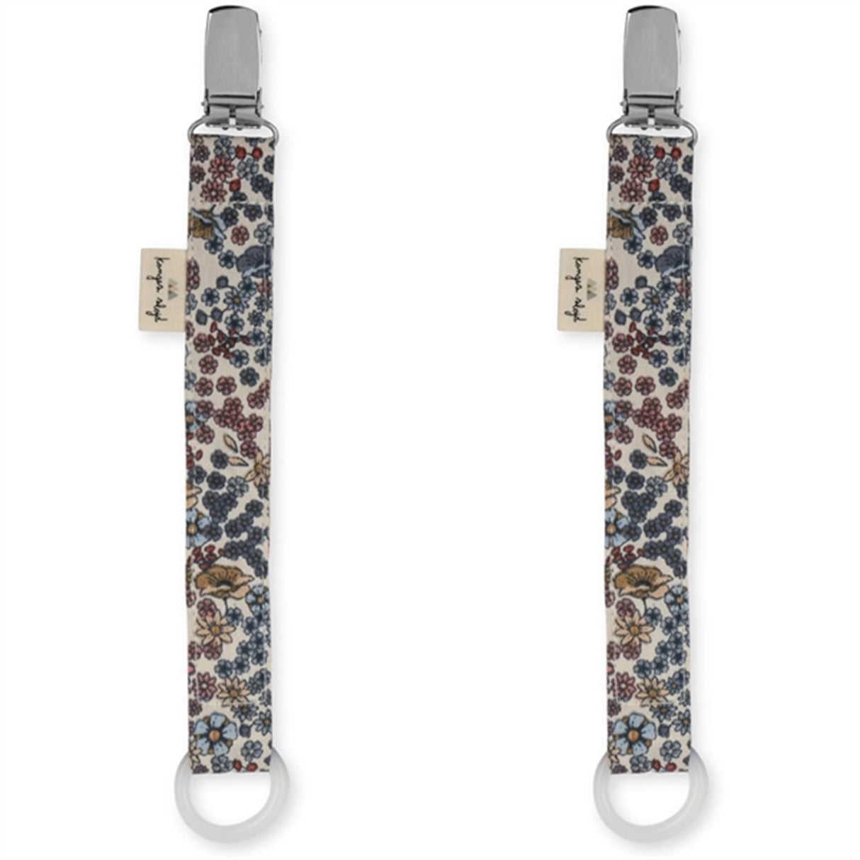 Konges Sløjd Pacifier Strap 2-Pak Vivi Fleur