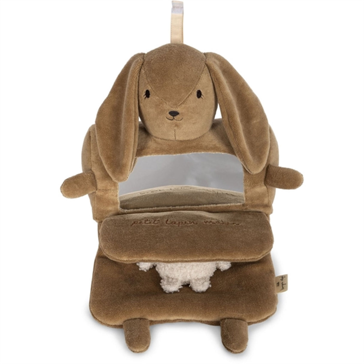 Konges Sløjd Activity Mirror Bunny Off White 5