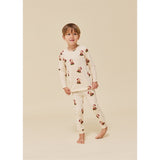 Konges Sløjd Christmas Teddy Basic Blouse/Pants Set 3