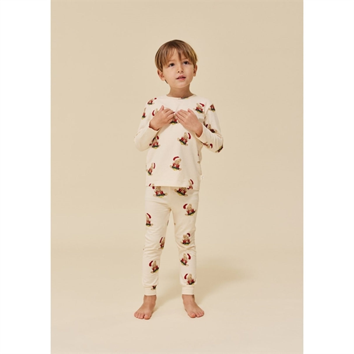 Konges Sløjd Christmas Teddy Basic Blouse/Pants Set 4