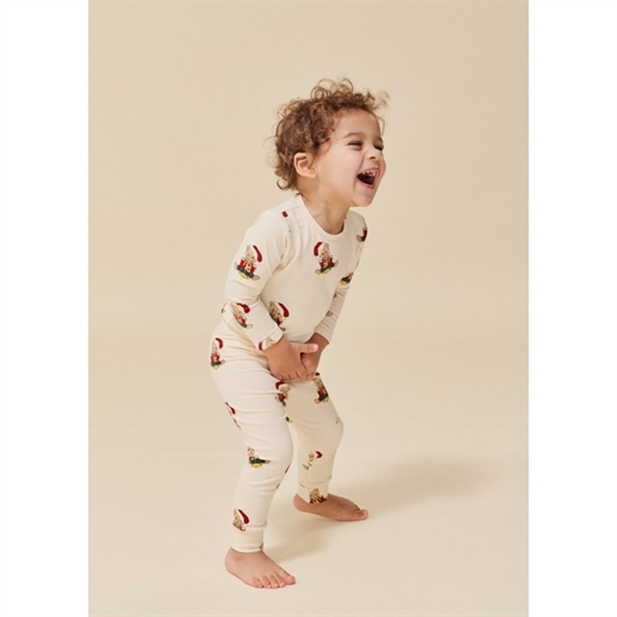 Konges Sløjd Christmas Teddy Basic Body/Pants Set