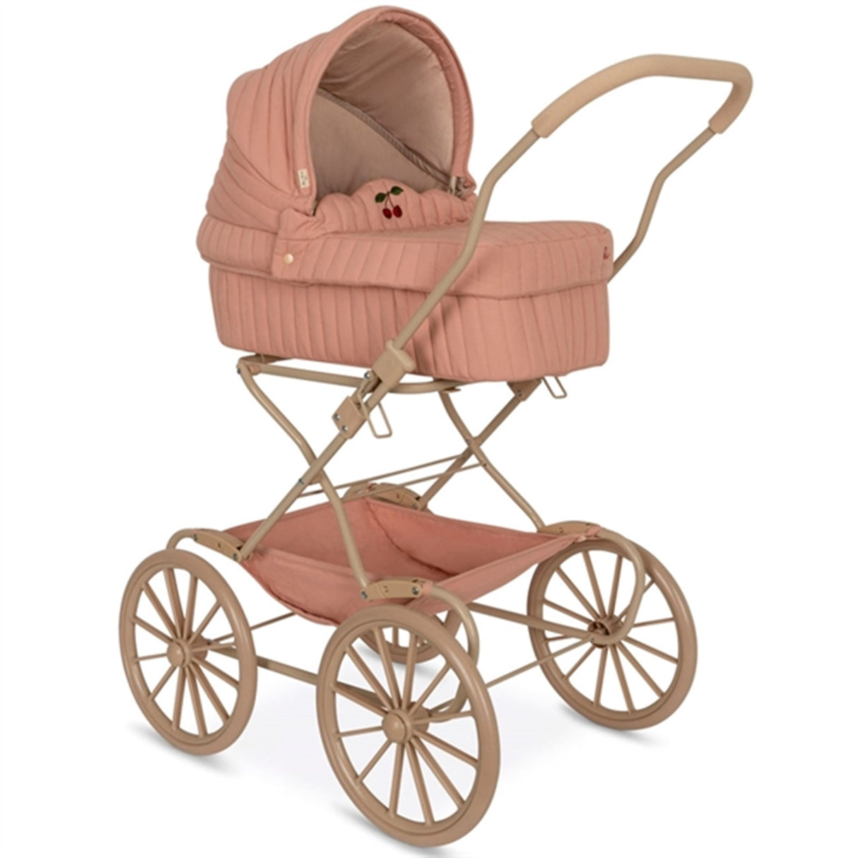 Konges Sløjd Doll Pram Mahogany Rose