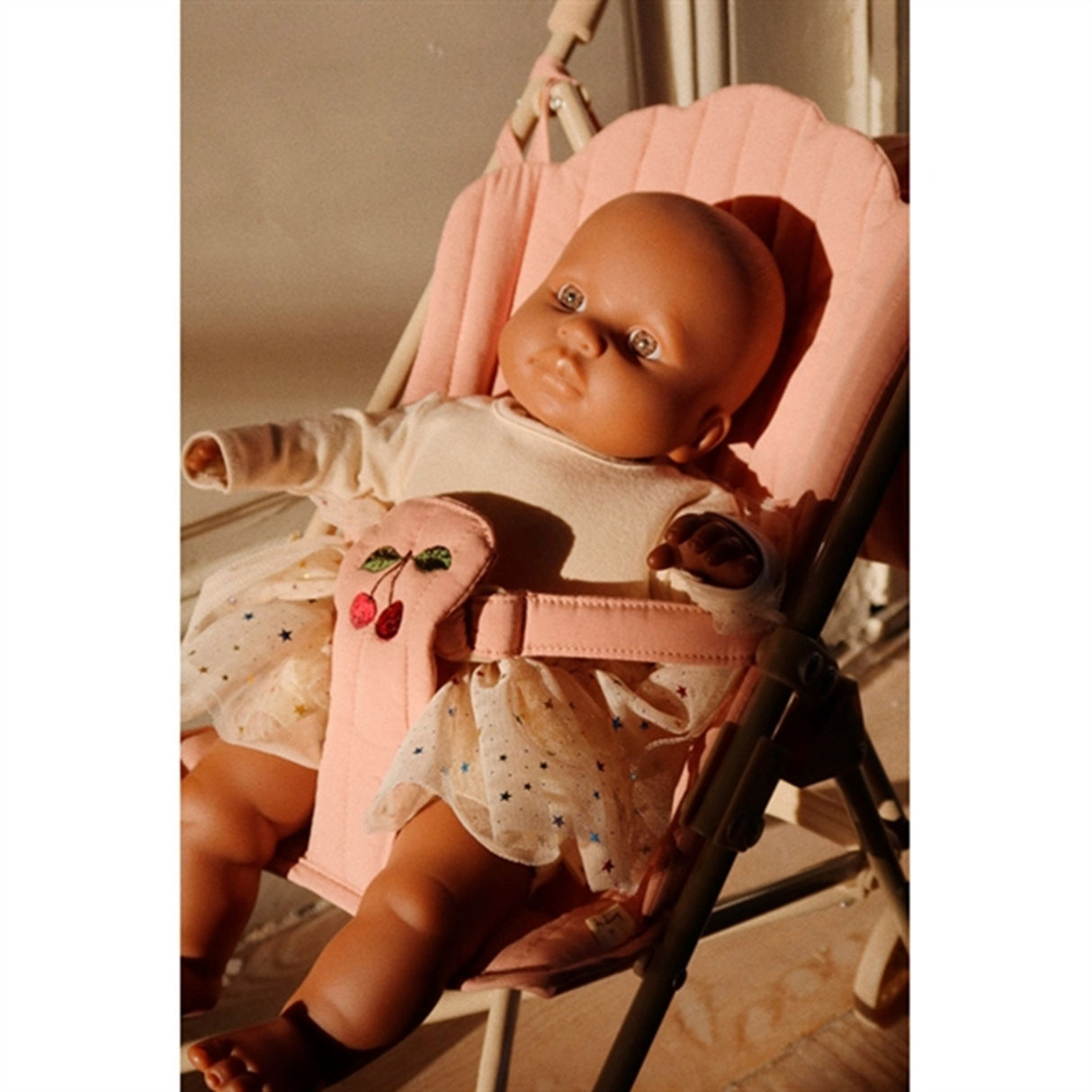 Konges Sløjd Doll Stroller Mahogany Rose