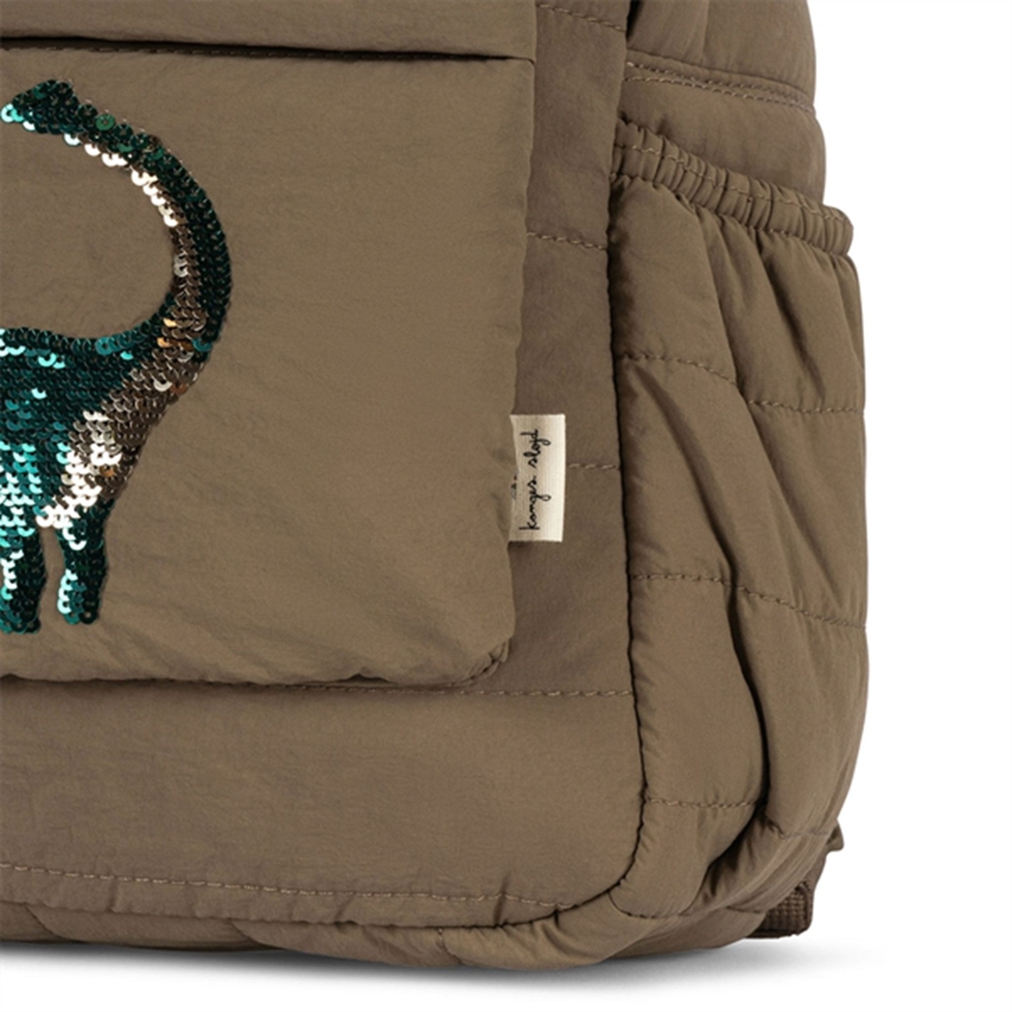 Konges Sløjd Juno Quilted Sequin Bacpack Midi Dino 8
