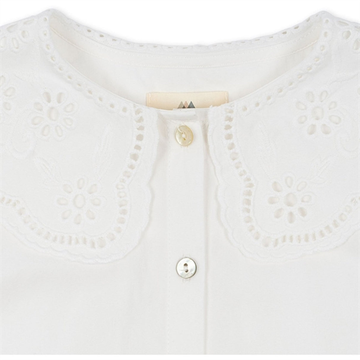 Konges Sløjd Optic White Rilo Collar Shirt 4