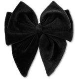 Konges Sløjd Velvet Bowtie Hair Clip Black