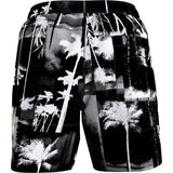 Calvin Klein Medium Drawstring Swim Shorts Ck Palm Black Aop 5