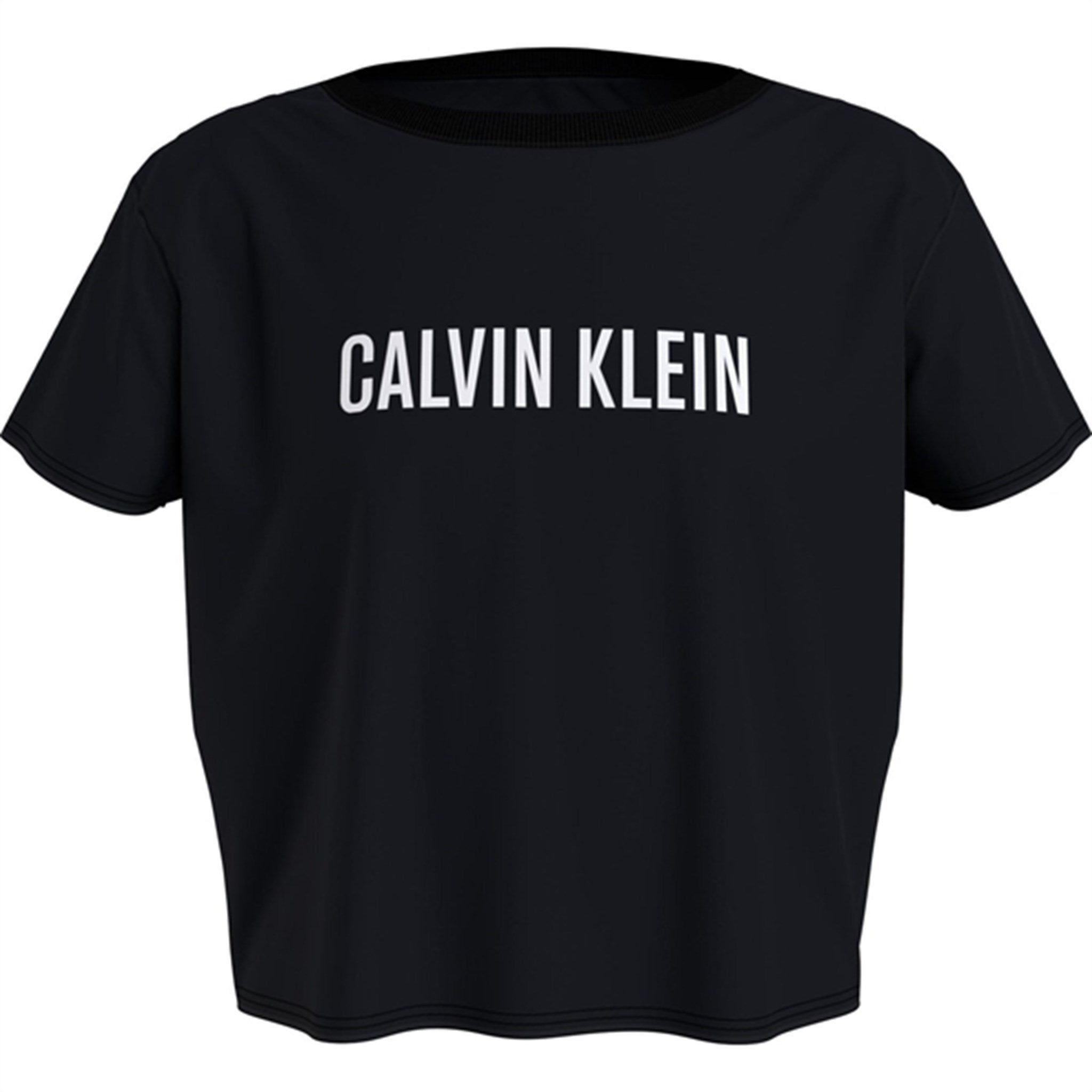 Calvin Klein Cropped T-shirt Pvh Black