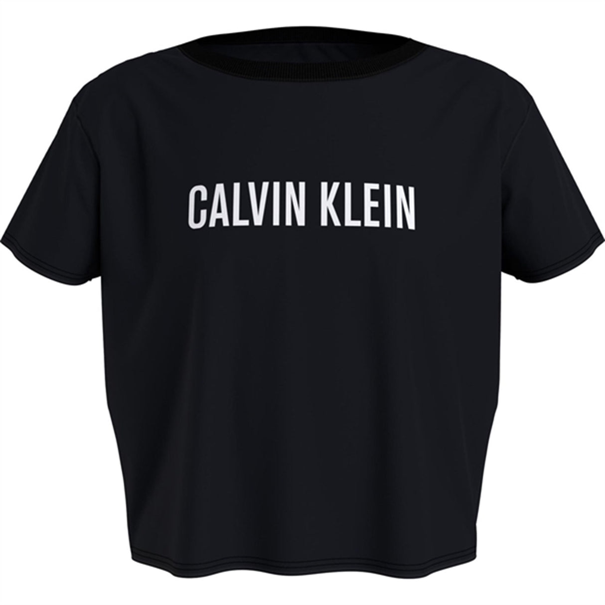 Calvin Klein Cropped T-shirt Pvh Black