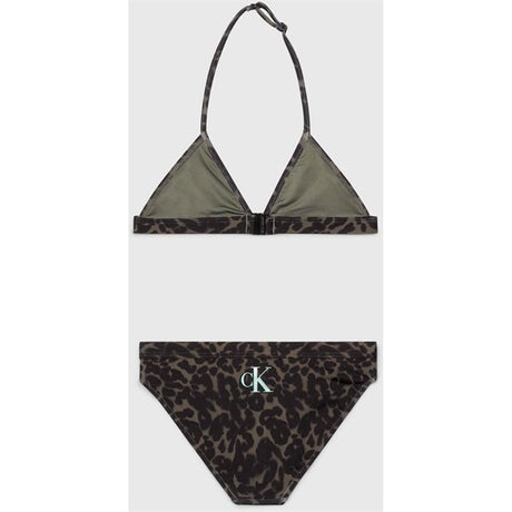 Calvin Klein Bikini Ck Leopard Olive Aop 2