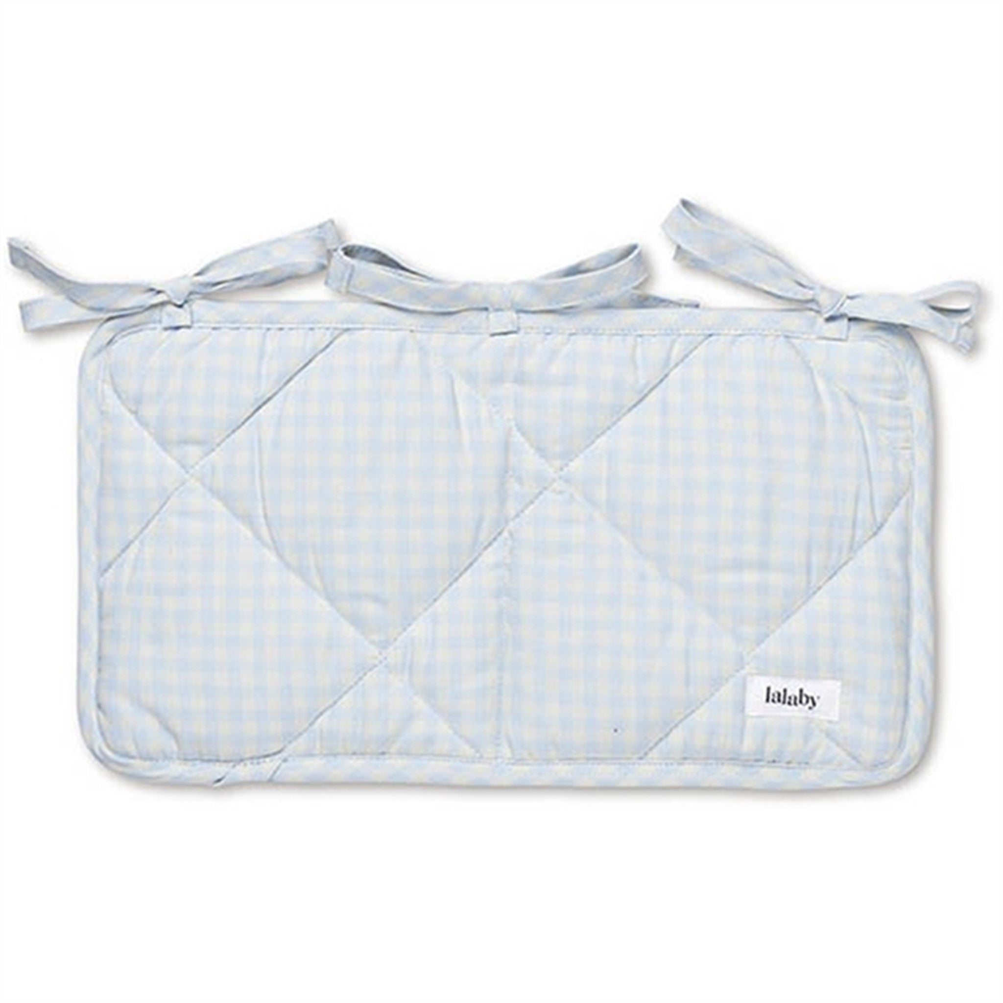Lalaby Bed Pocket Blue Gingham