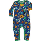 Småfolk Blue Lolite Space Onesie