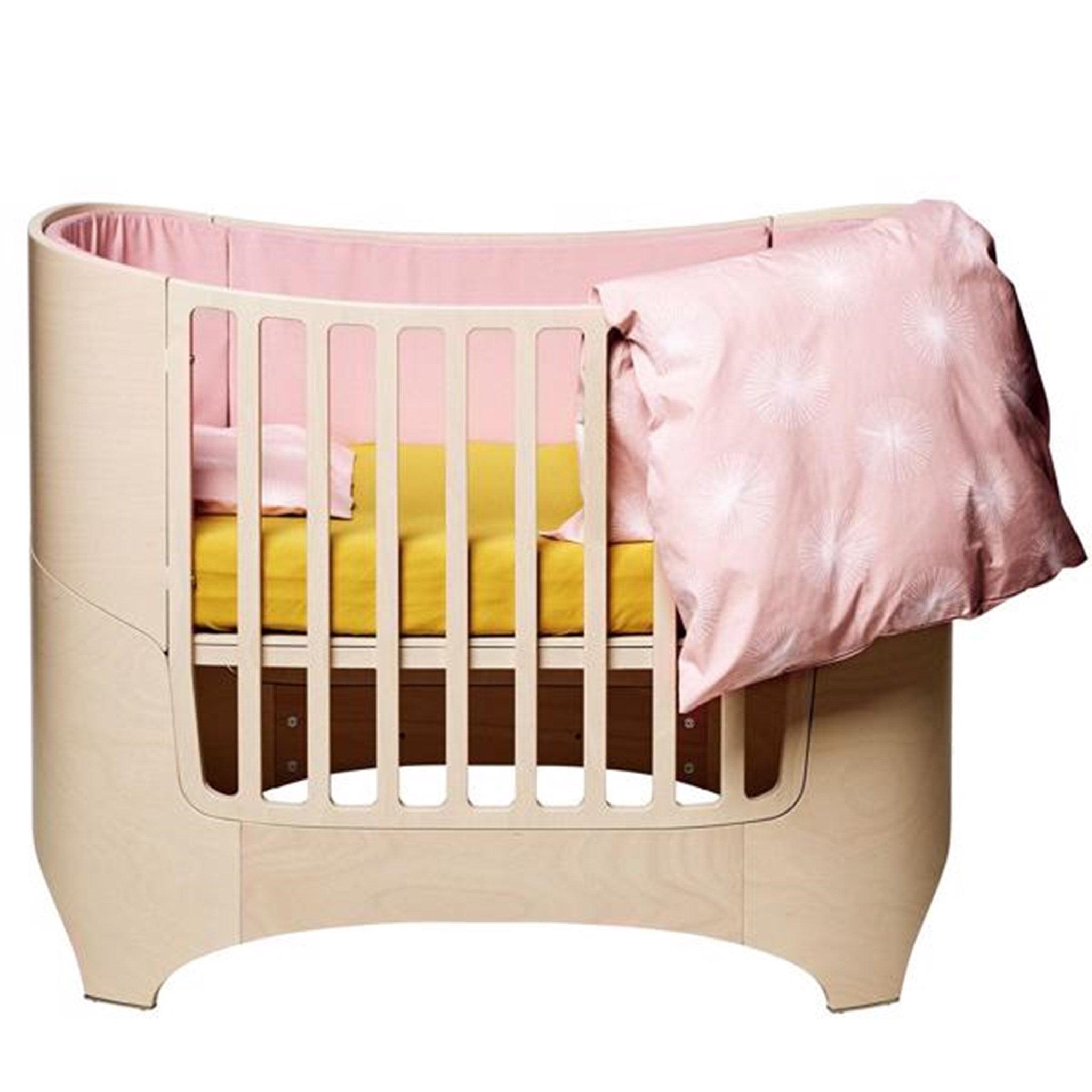 Leander Baby Cot without Matress Whitewash 2