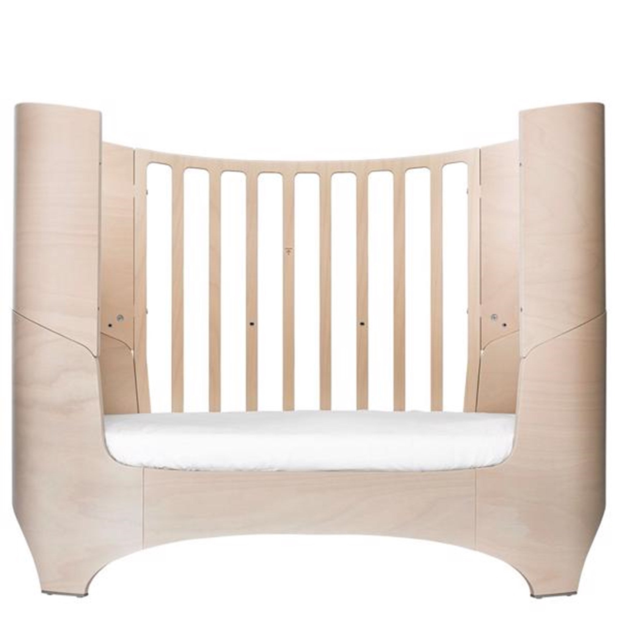 Leander Baby Cot without Matress Whitewash 3