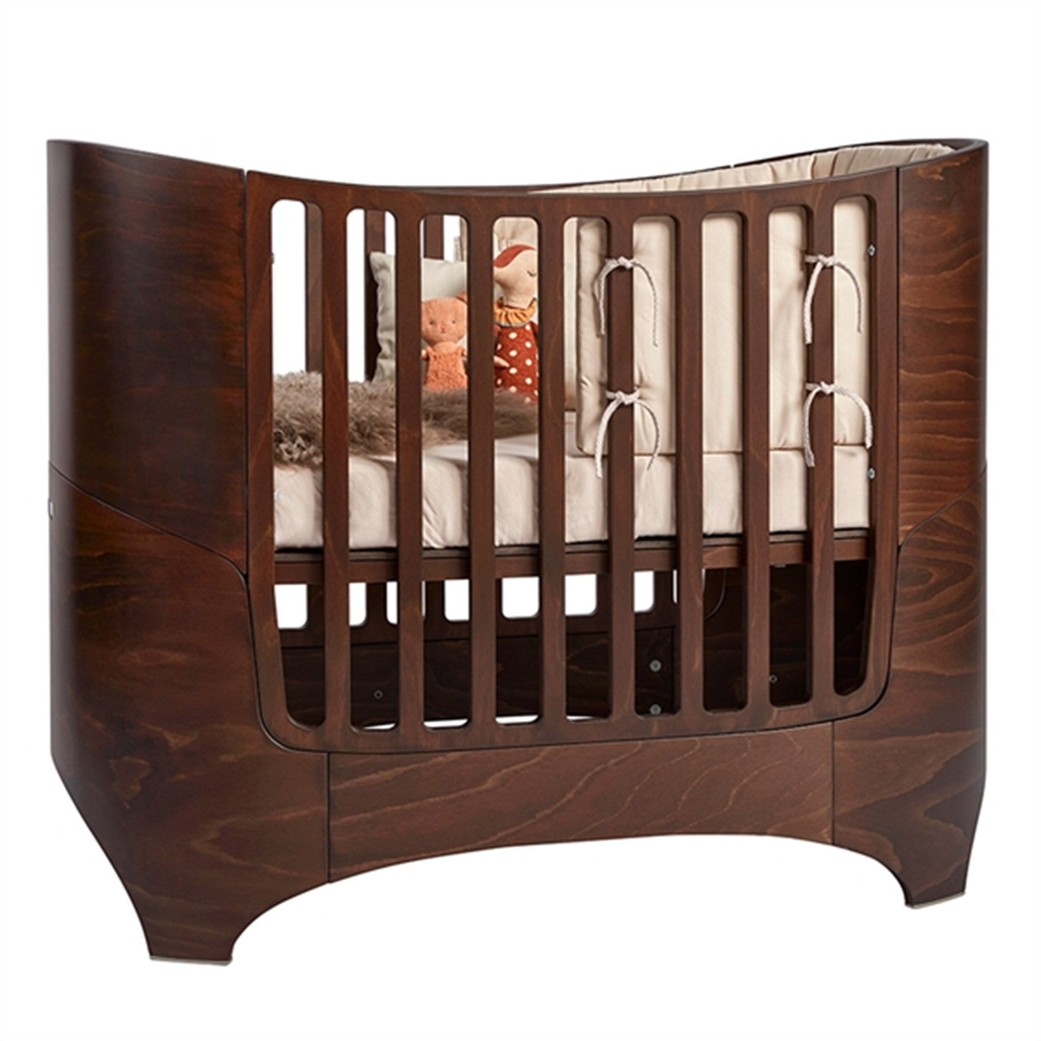 Leander Baby Cot without Matress Walnut