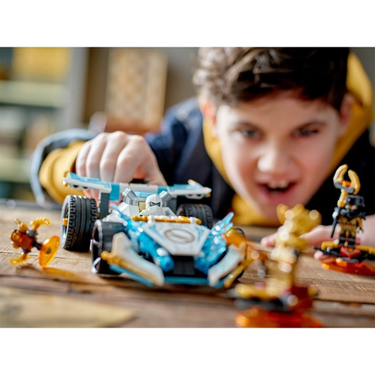 LEGO® NINJAGO® Zane's Dragon Power Spinjitzu Racing Car