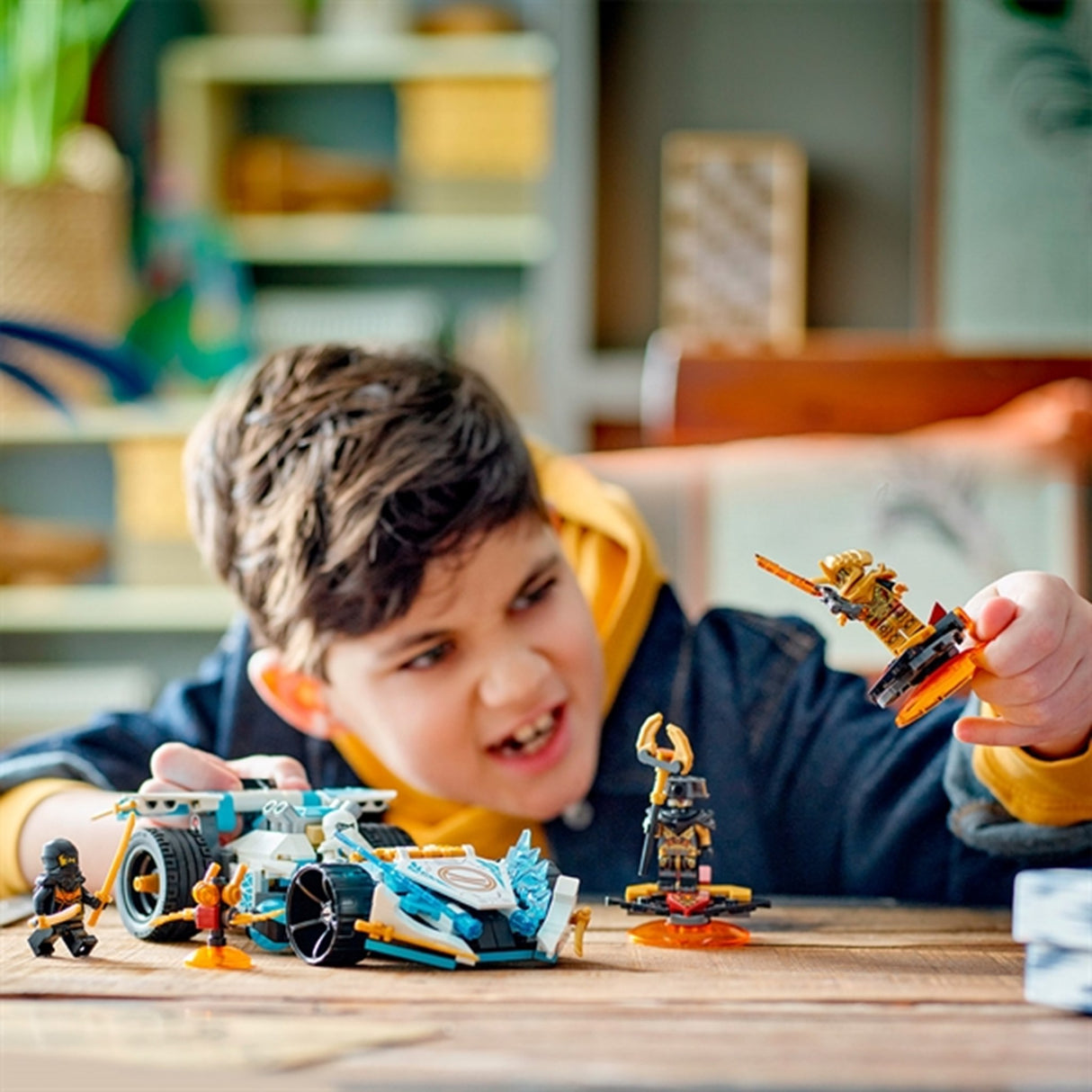 LEGO® NINJAGO® Zane's Dragon Power Spinjitzu Racing Car