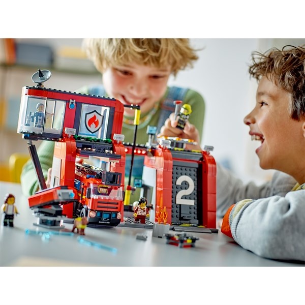 LEGO® City Fire Station with Fire Engine 2