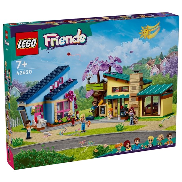 LEGO® Friends Olly and Paisley's Family Houses