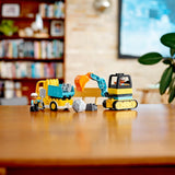 LEGO® DUPLO® Truck and Tracked Excavator