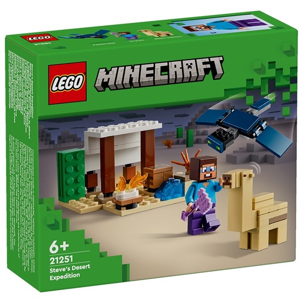 LEGO® Minecraft® Steve's Desert Expedition