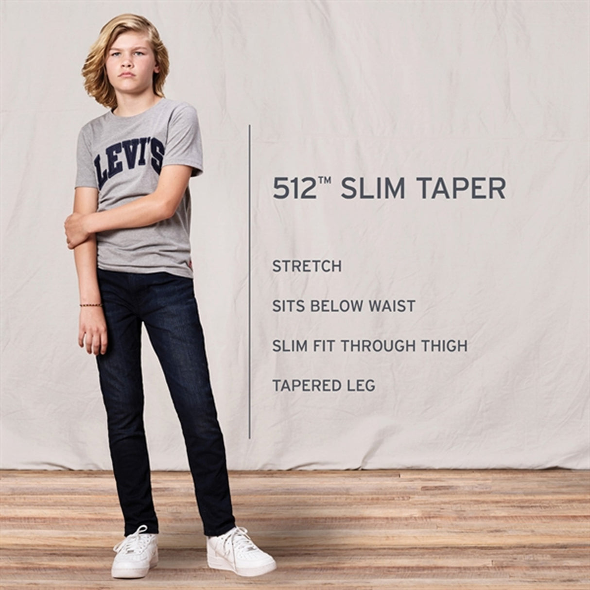 Levi's 512 Slim Taper Jeans Small Talk