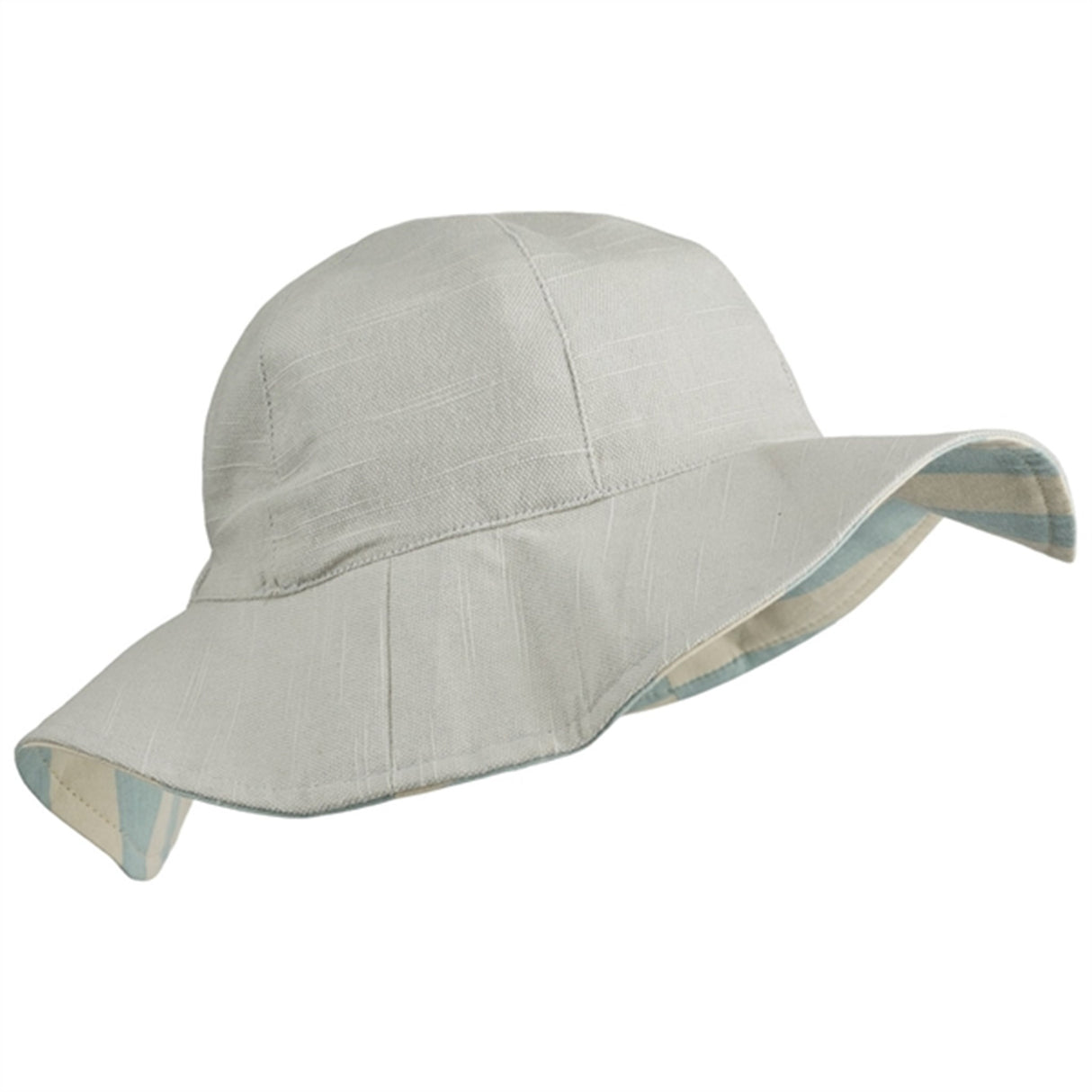 Liewood Amelia Sun Hat Stripe Sea Blue/Sandy