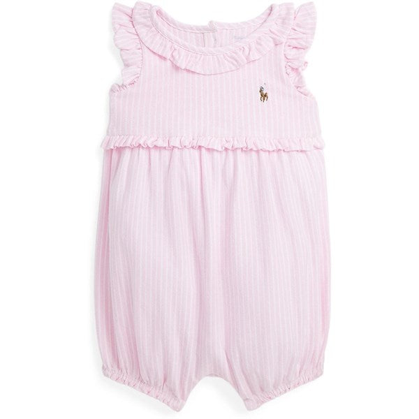 Ralph Lauren Baby Girl Jumpsuit Carmel Pink Multi