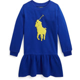 Polo Ralph Lauren Girls Dress Sapphire Star W/ Yellow